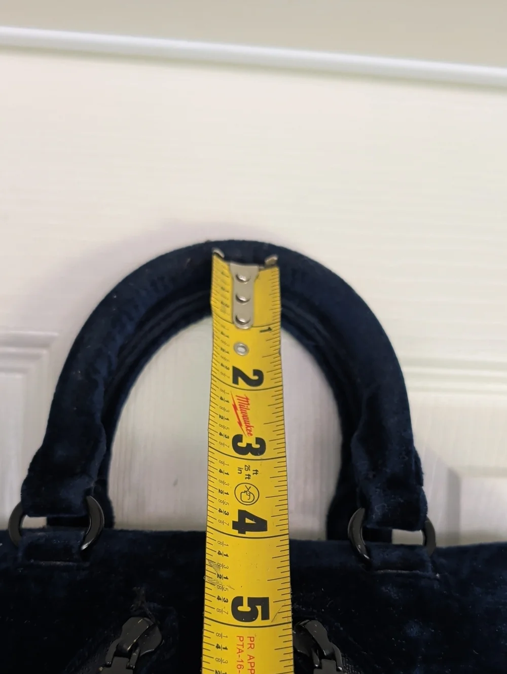 Rebecca Minkoff Velvet Navy Blue Crossbody Bag